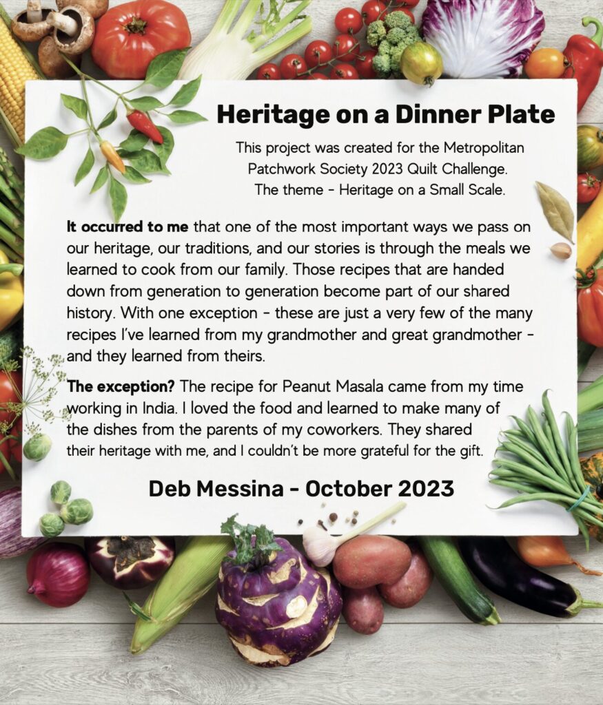 Heritage on a Dinner Plate - Deb Messina